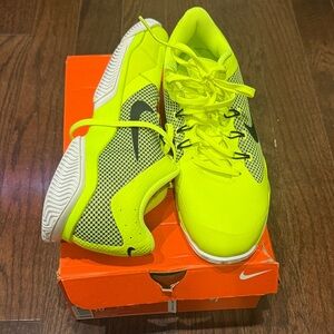 Nike Bright Yellow and Black Air Zoom Ultra